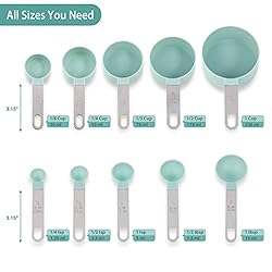 Measuring Cups and Spoons Set of 10