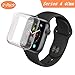 Smilelane [2-Pack] Compatible with Apple Watch 4 40mm Screen Protector, iwatch Case All-Around Ultra-Thin Soft Cover Compatible with Apple Watch Series 4 40mm (2 Transparent)
