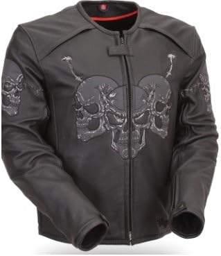 FMC Men's Raceway Skull Jacket (Large)