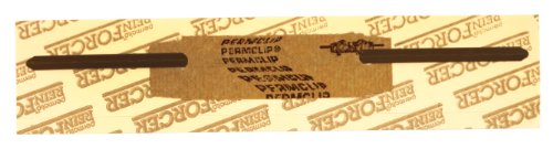 Globe-Weis/Pendaflex Self-Adhesive Reinforced Fasteners, 2-Inch Capacity, Brown Finish, 100 Fasteners Per Box (78215)