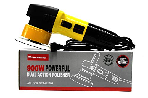 Maxshine M8S Dual Action/DA Polisher: 900W, Orbit Diameter Size: 8mm (Yellow)