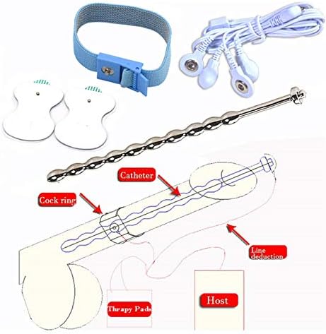 Ring Enhancer Stimulator Toys Sale Upgrade Catheter Ure-thral So-und Electro Shock Pēnǐs Ring - Cǒcks Medical Themed Of Men