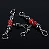 Pisfun-Three-Way-Swivel-Connector-3-way-T-Turn-Swivels-Large-Bass-For-Fishing-50Pcs