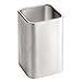 InterDesign Gia Tumbler Cup for Bathroom Vanity Countertops - Brushed Stainless Steel