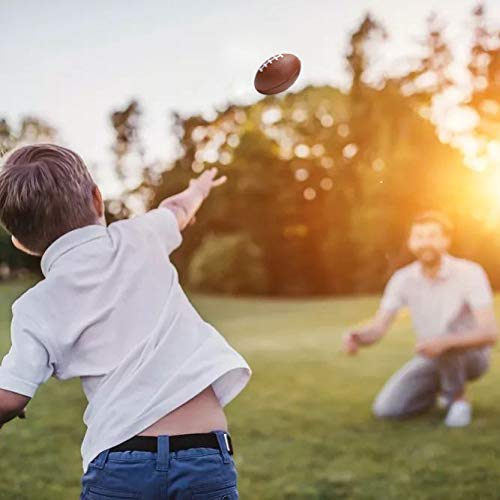 Grobro7 Super Bowl Football Mini Sports Balls Rugby Stress Relieve Balls-6 Pack/Set Squeeze Foam Toy Football Themed Party Supplies Party Favor for Anxiety Relief