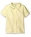 French Toast Girls' Short Sleeve Peter Pan Poplin Blouse - SE9383