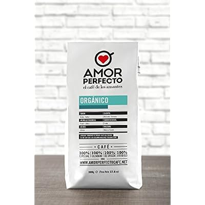 Amor Perfecto Cafe, Organic USDA Certified Coffee, Organic Whole Bean, Gourmet Espresso Colombian Coffee, Fairtrade, Organic Coffee, Medium Roast
