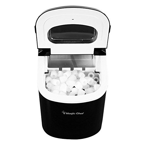 Magic Chef 27Lb. Portable Black Countertop Ice Maker, 27 lb Pricepulse