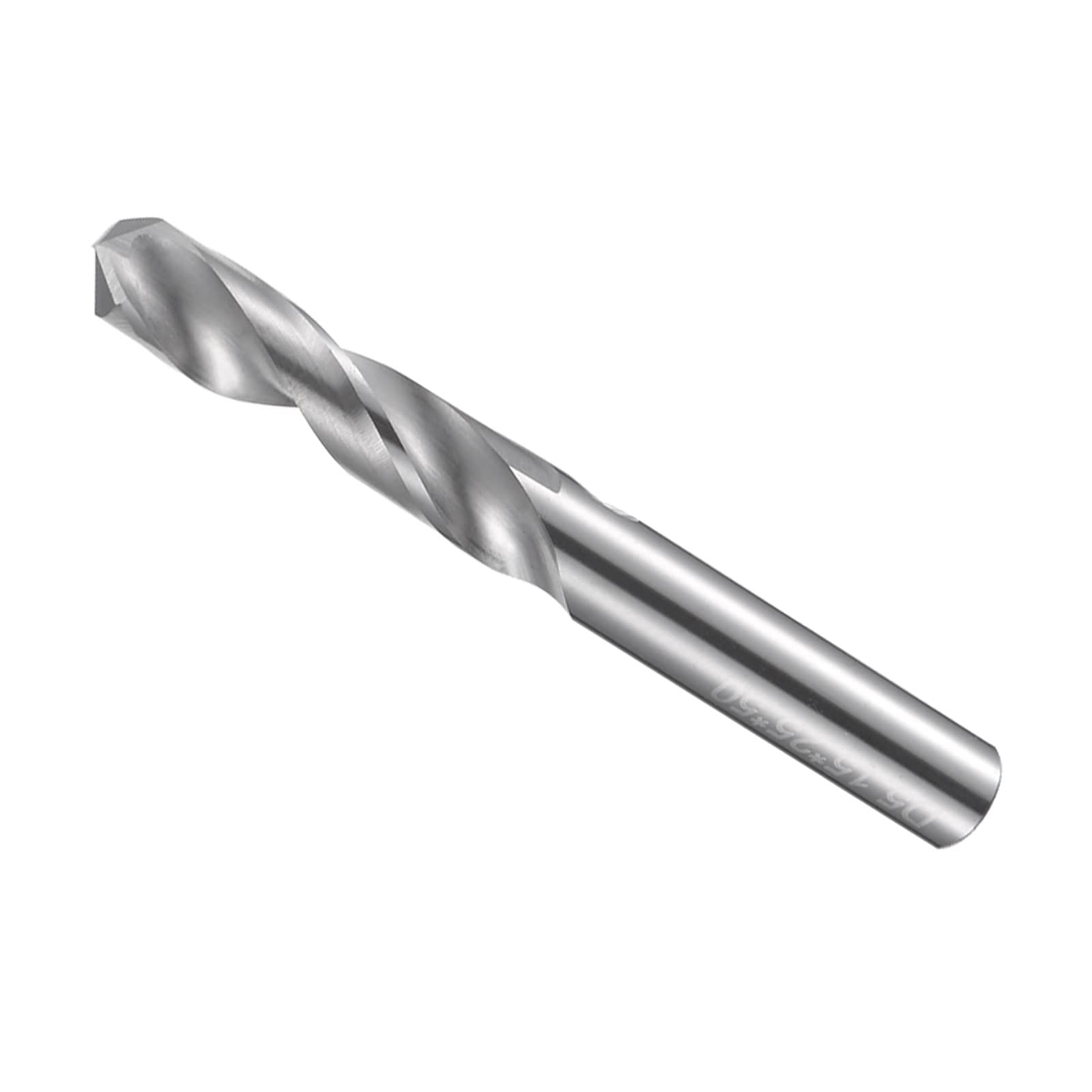 CoCud Solid Carbide Drill Bits, 5.15mm Diameter, K35 Tungsten Carbide Precision Short Length Twist Drill Bits - (Applications: for Stainless Steel Alloy Metal), 1-Piece — image 1