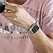 WEFU Compatible with Apple Watch Band 38mm 42mm with Case, Stainless Steel Mesh Milanese Loop with Adjustable Magnetic Closure Replacement for iWatch Band Compatible with Apple Watch Series 3 2 1 