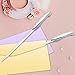 Safely Office Letter Opener Metal Hand Envelope Slitter Knife Tools Craft Knives Fit Open Letters Silver 2 Pack