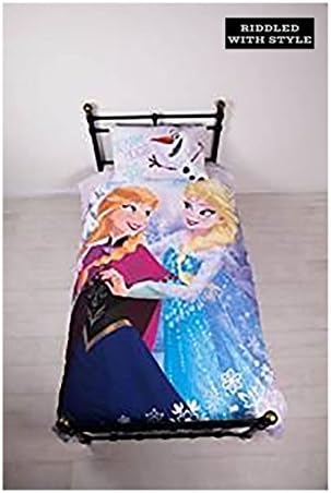 Disney Frozen Crystal Single Panel Duvet Set