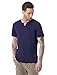 Alternative Men's Heathered Moroccan Henley T-Shirt, Navy, M