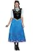 Disguise Women's Anna Traveling Deluxe Adult Costume, Multi, Small