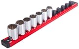 Torin LAS50PMT Magnetic Locking Socket Rack - 1/2 in. (Automotive)