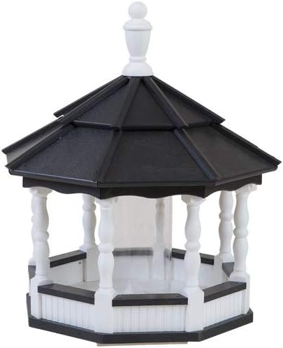 Amazon Com Peaceful Classics Outdoor Post Mount Octagon Bird