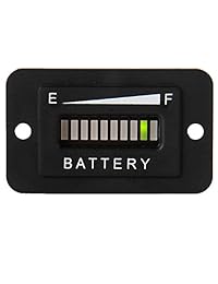 searon 48 V voltios Indicador de batería Medidor LED Guage para EZGO Club Car Yamaha Carrito de golf Motorcycle Car