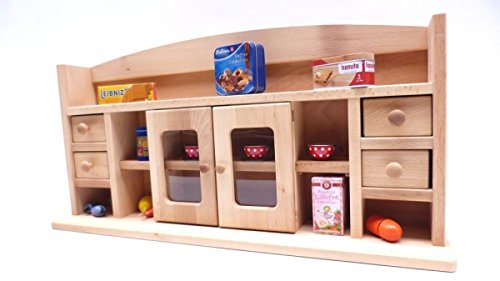 Kinder-Kaufmannsladen 1031G - Holz - Kaufladen für Tisch oder Spielständer