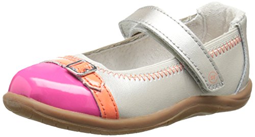 stride rite silver mary janes