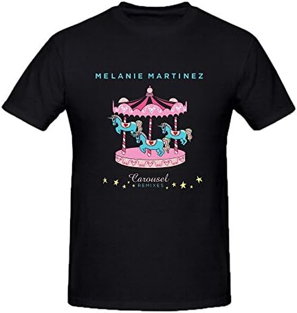 HuenK Evanos(TM) Melanie Martinez Carousel Animals T Shirts For Men?XX-Large?