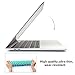 Dongke Ultra Thin Gradient Color Silicone Keyboard Protector Cover Skin for New Version MacBook Pro 13 (A1706) & MacBook Pro 15 (A1707) with Muti-Touch Bar (2017 & 2016 Release) (Gradient Grey)