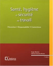 Santé, hygiène et sécurité au travail