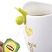 NaSh-Design 10 Pieces Cute Snail Shape Silicone Tea Bag Holder (Candy Colors)