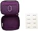 Vera Bradley Iconic Travel Pill Case, Lilac Paisley