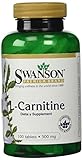 L-Carnitine 500mg 100 Tabs