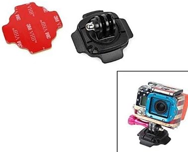 ZCLG-161 360 Degree Helmet Mount for Gopro Hero 3+ / 3 / 2