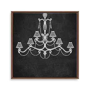 Framed Canvas Wall Art for Living Room, Bedroom Droplight Theme Canvas Prints for Home Decoration Ready to Hang - 16x16 inches