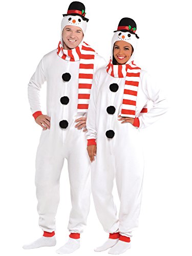 Adult Snowman Zipster Costume