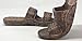 Jandals Jesus Sandals For Kids Size 1 Brown (1, Brown Earth)