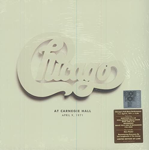 Chicago - Chicago: Live At Carnegie Hall - Amazon.com Music