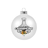 Chicago Blackhawks 2015 NHL Stanley Cup Champions Glass Ball Christmas Ornament-2 5/8