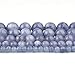 Love Beads Natural Angelite Stone Beads 8 mm Round Loose Gemstone
