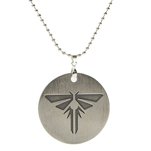Cosplaytraveling The Last of Us Necklace Round Firefly Pendant Cosplay