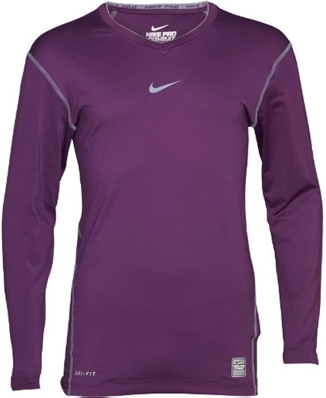 Purple nike compression shirt Clearance