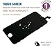 for iPhone SE LCD Display Touch Screen Digitizer Replacement with Repair Kit, Compatible with Model A1723, A1662, A1724 (Black)