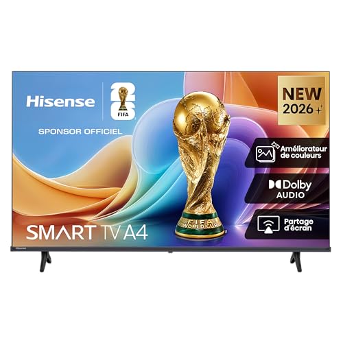 Hisense 40A4S - TV LED 40 (100 cm) - Full HD 1920x1080 - Smart TV Vidaa - 2xHDMI 1.4 - WiFi