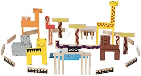 Buitenspeel Animal Blocks (94-Piece, Multi-Color)