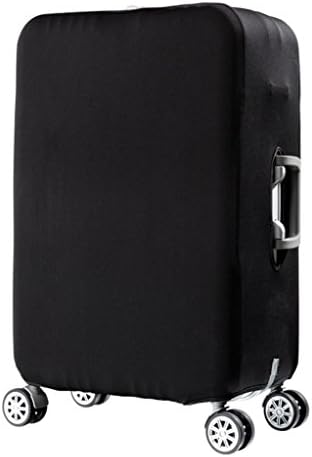 Black Luggage Cover Spandex Elastic Water Resistant Travel Suitcase Cover Protector