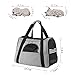 Pedy Pet Carrier, Airline Approved Dog Carrying Bag with Fleece Bedding for Dogs and Cats