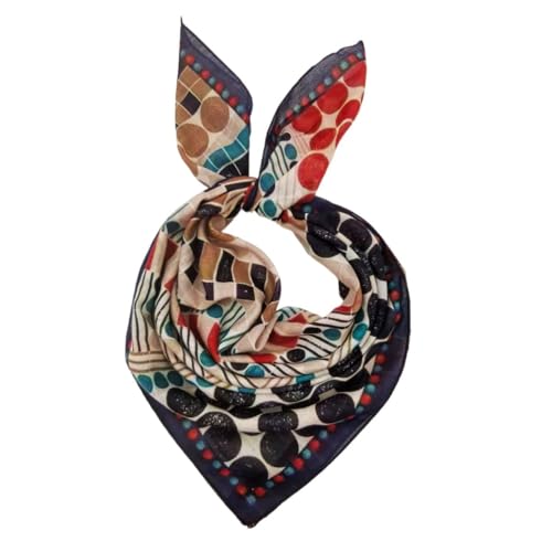 IDOLPET Large Unisex Cotton Bandana Head Hair Scarf Wraps Cover 25 x 25' at Amazon