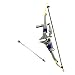 Brdwn Unisex Cosplay Genji Hanzo Mccree Reinhardt Reaper Model Key Ring, Hanzo Bow(20cm), One Size