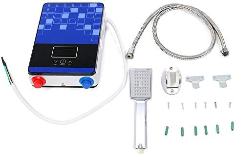 電気給湯器 6 5kw温水ヒーター シャワーヘッド付き 速熱 温度調節可能 Led