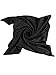 SATINIOR Chiffon Scarf Square Neck Scarf Handkerchief Retro Satin Ribbon Scarf for Women Girls