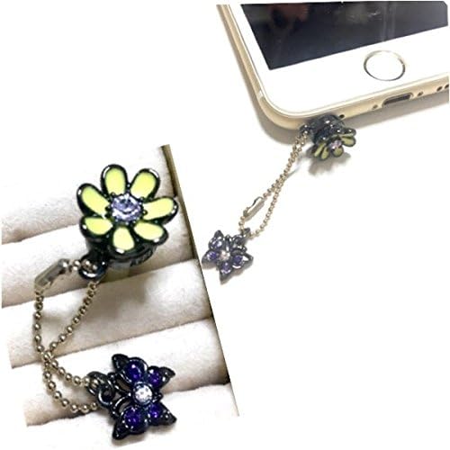 Amazon Co Jp アナスイ イヤホンジャック アクセサリー Iphone Anna Sui 蝶 花モチーフ 服 ファッション小物