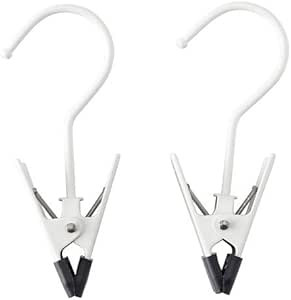 IKEA ENUDDEN - Percha con clip, blanco / 2 pack / 2 pack ...
