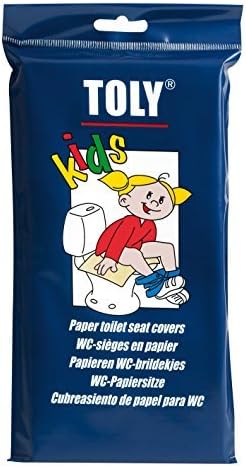 Toly Kids Self-Flushing Paper Toilet Seat Cover Travel Pack (30 Covers) by Toly